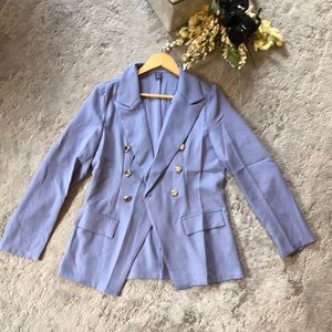 SHEIN Blue Blazer